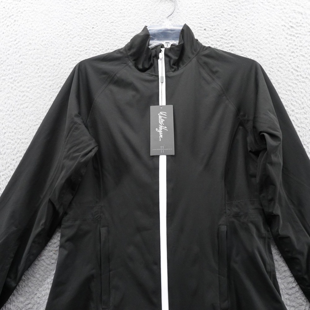 Walter Hagen Performance‎ Golf Jacket Womens XS Black Full Zip Lightweight NWT - Picture 3 of 13